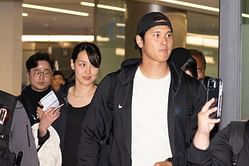 In Photos: Shohei Ohtani's wife Mamiko Tanaka cheers for Dodgers superstar along with Decoy at Dodger Stadium
