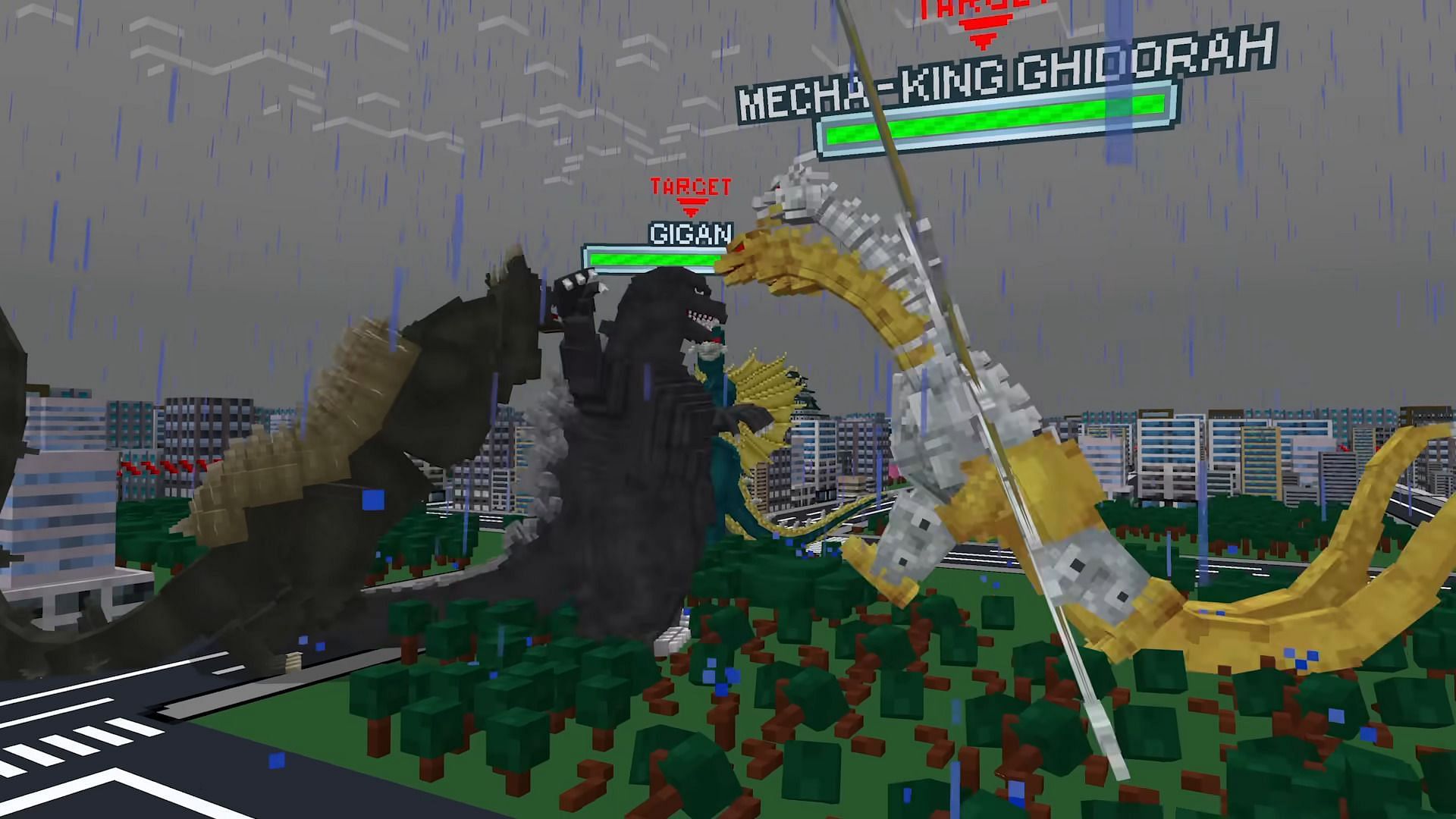 Witness the King of the Monsters in this Minecraft DLC (Image via Mojang)