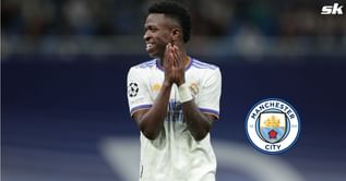 Real Madrid superstar Vinicius Jr sends message to Manchester City man who picked up injury in international fixture