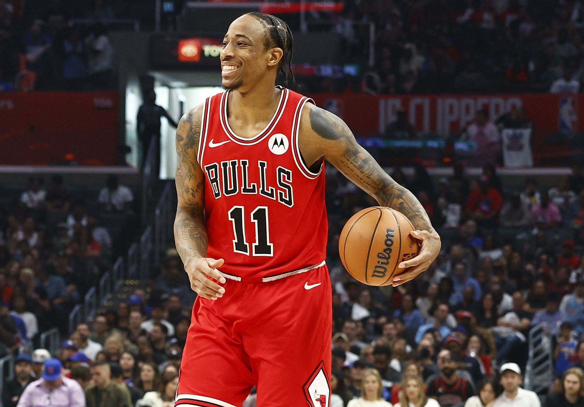 DeMar DeRozan was at the top of his game in overtime to help the Bulls get the win.