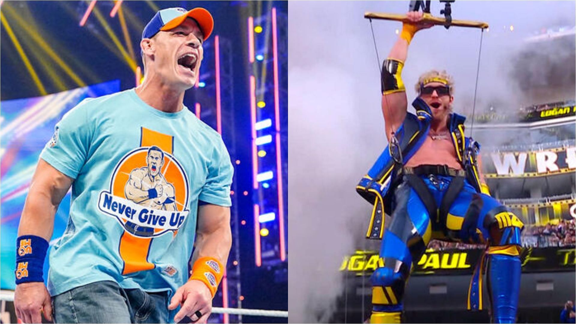Logan Paul can become the next John Cena in WWE (Images via WWE.com)
