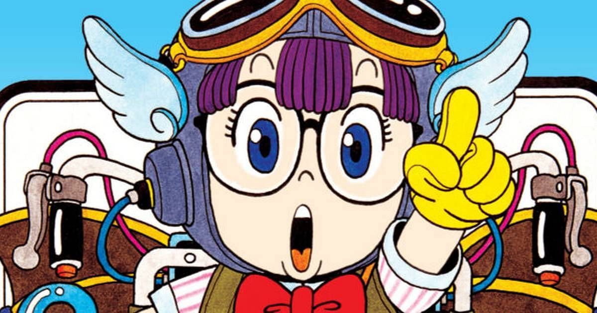 Arale in the manga (Image via Shueisha)