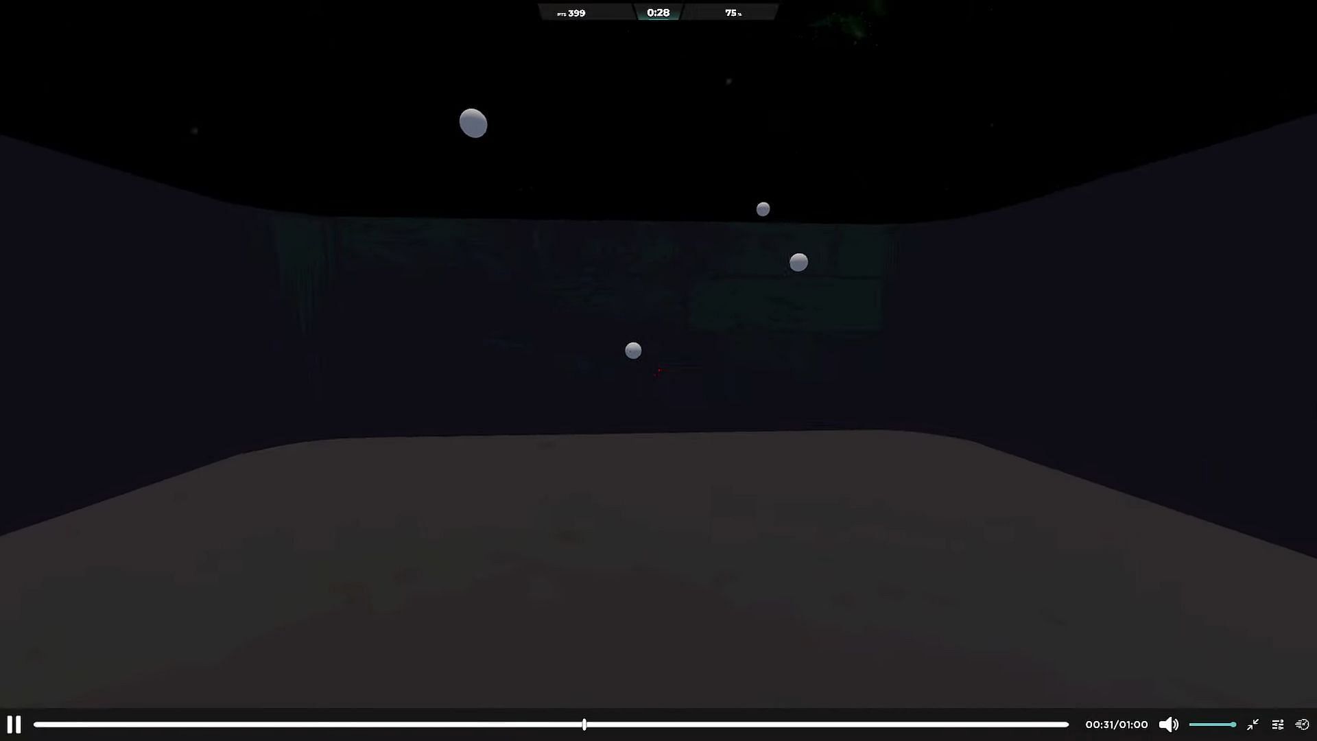 Waveshot Advanced in AimLabs (Image via AimLabs and YouTube.com/@Dazs)