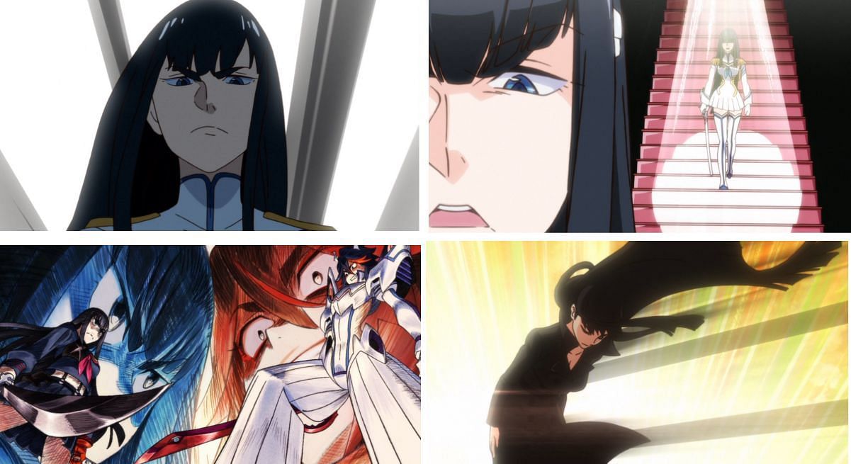 Satsuki throughout Kill la Kill (Image via Studio Trigger)