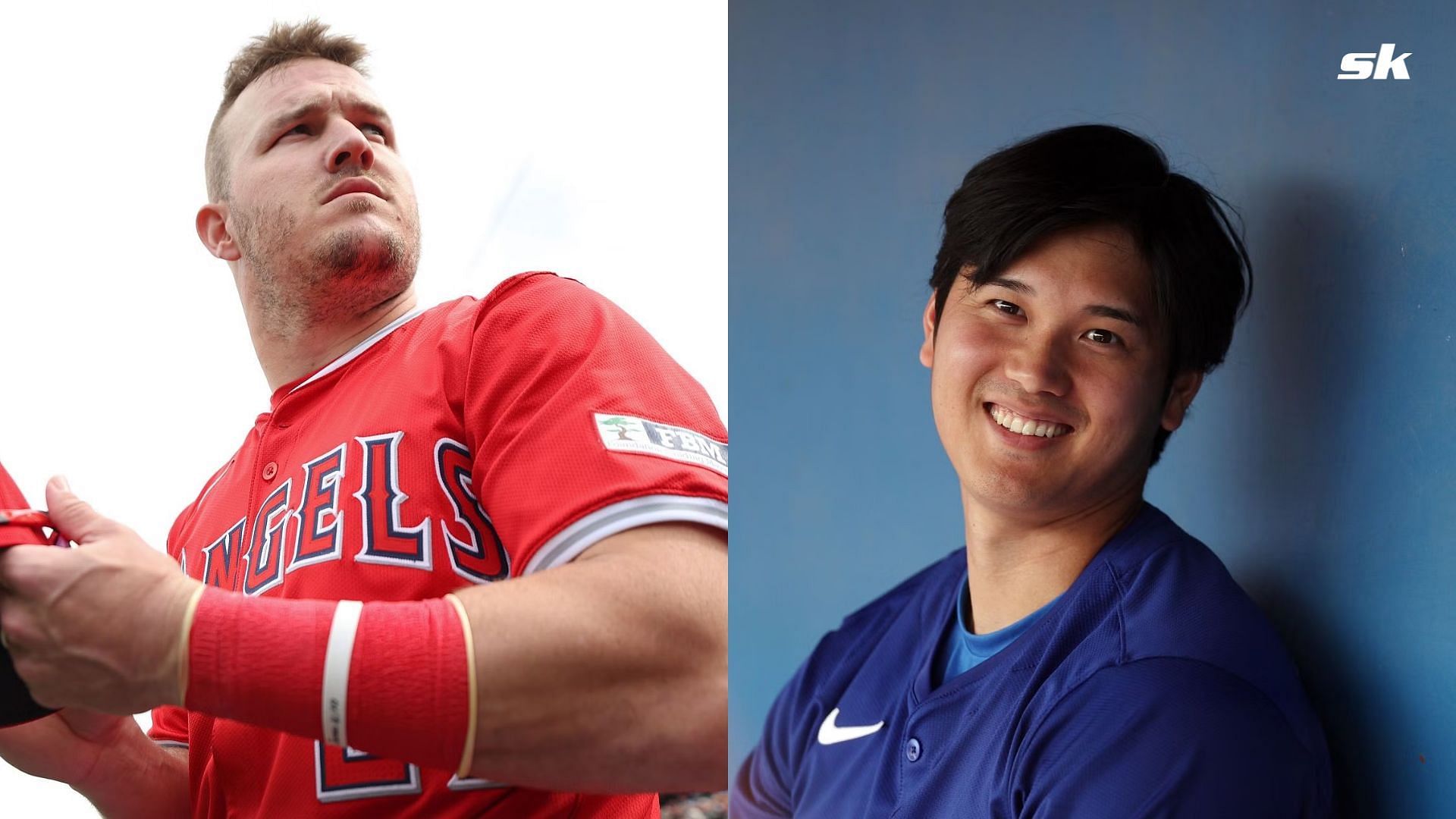 Los Angeles Angels Star Mike Trout &amp; Los Angeles Dodgers Star Shohei Ohtani