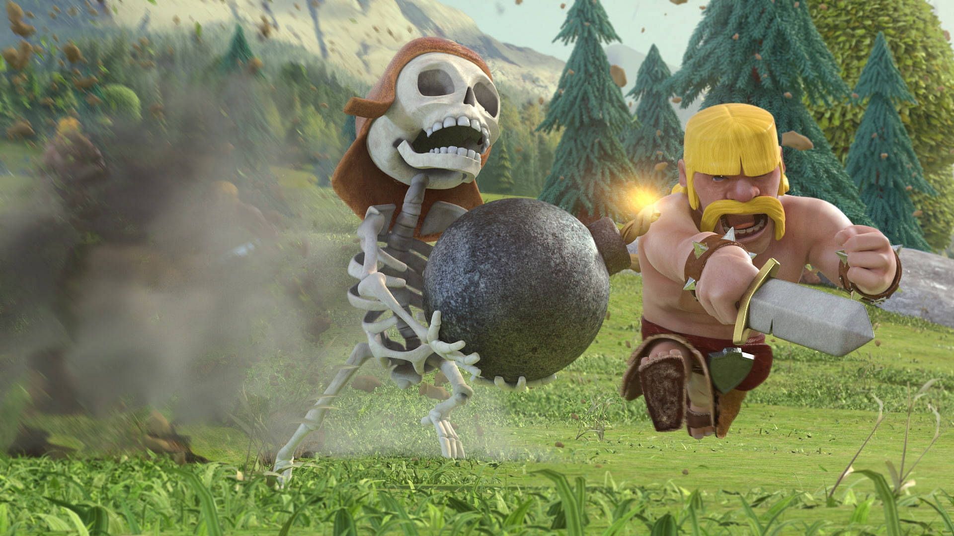 Rank up quickly in Clash of Clans (Image via Supercell)