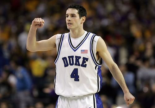 JJ Redick played four seasons at Duke.