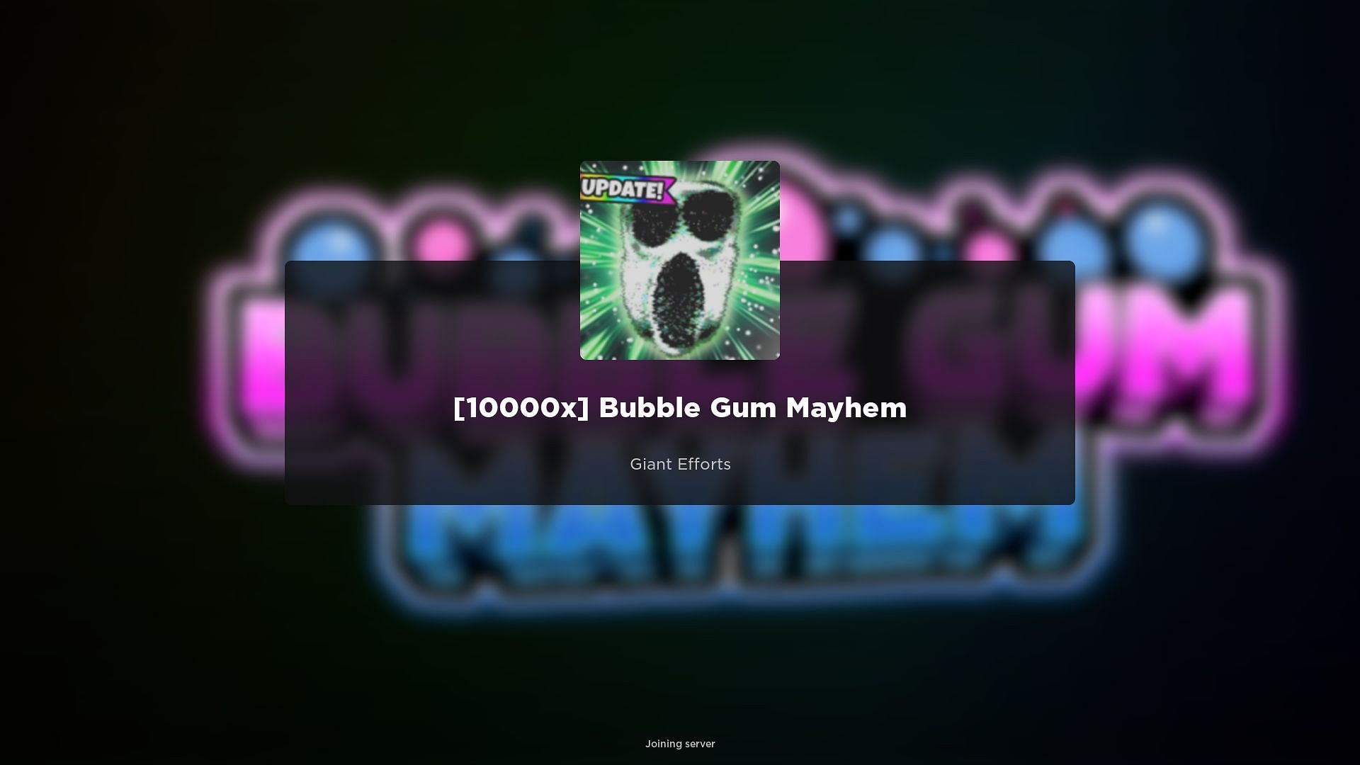 Redeem codes for Bubble Gum Mayhem