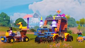 How to make Wheels in LEGO Fortnite