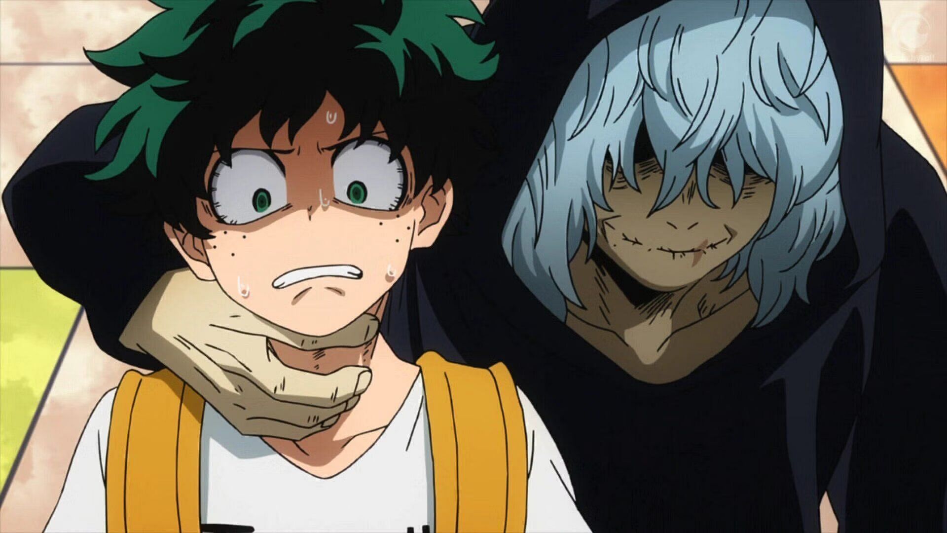 Deku and Shigaraki in the second season of the anime (Image via Bones).