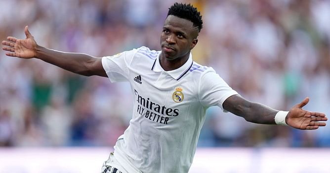 “He comes to watch Vini, not me” - Real Madrid superstar admits Vinicius Jr is his son’s idol
