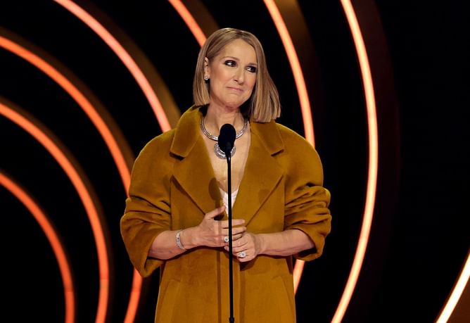 WATCH: Canadian music icon Celine Dion reads out Boston Bruins lineup