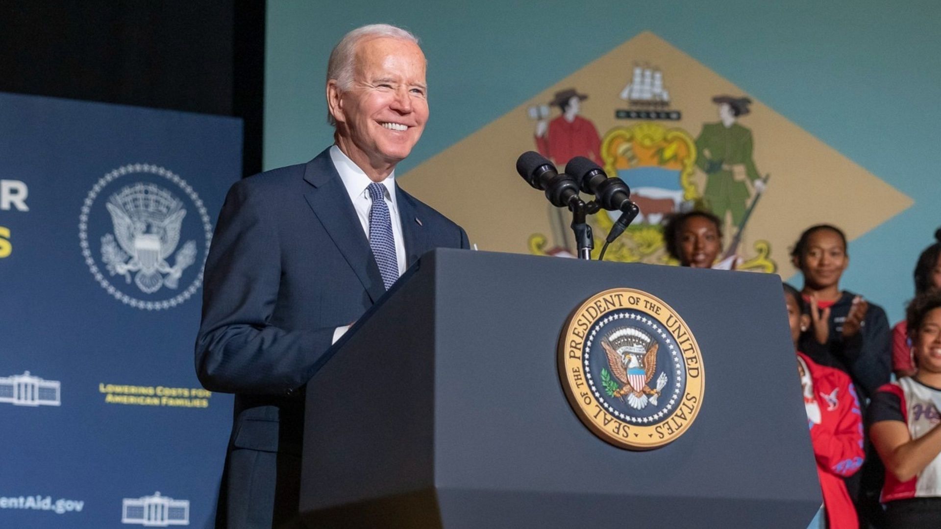 Netizens troll Joe Biden for Cookie Monster reference mid-speech (Image via Instagram/@joebiden)