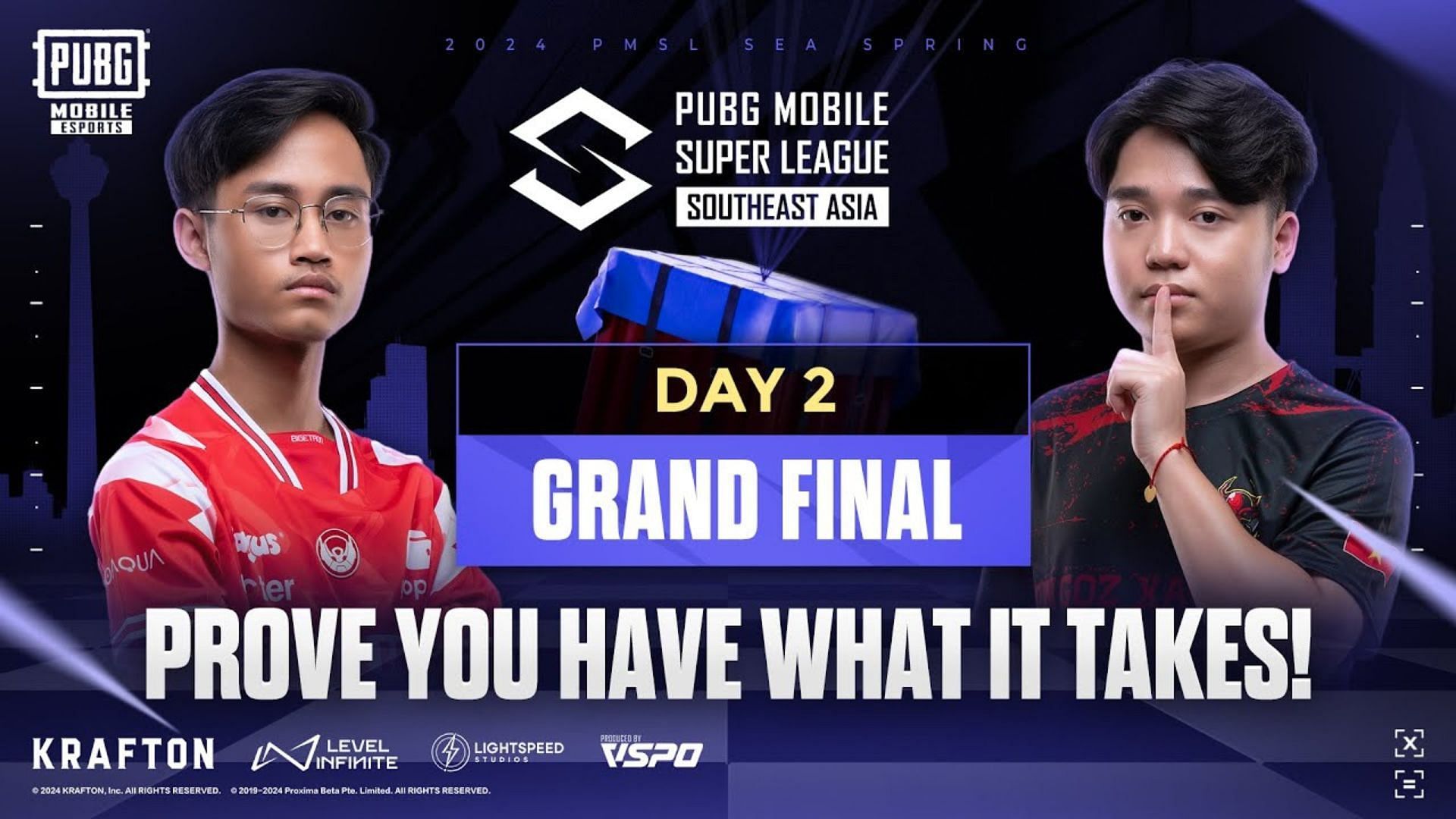 Day 2 of PMSL Finals took place on March 16 (Image via PUBG Mobile)