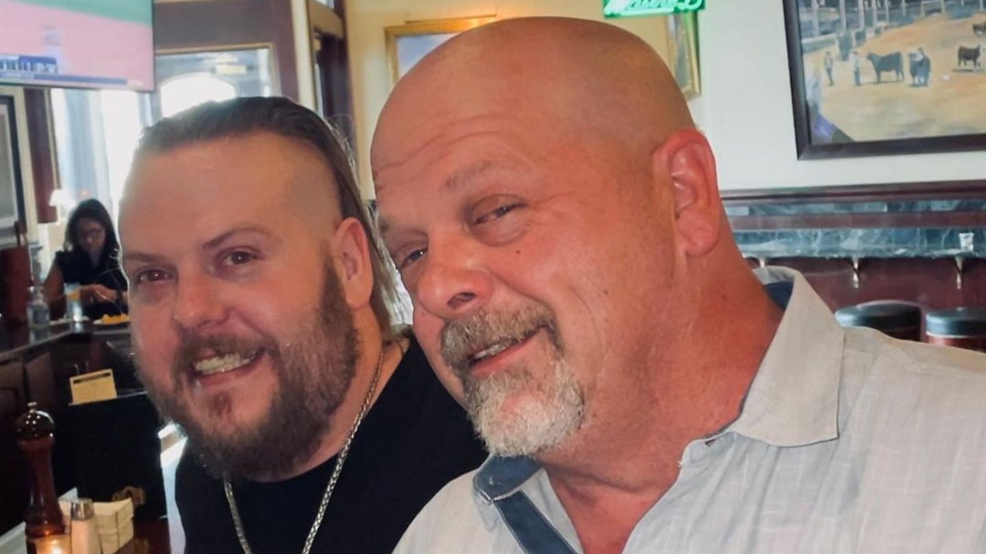 Rick Harrison with son Adam Harrison (Image via Instagram) 