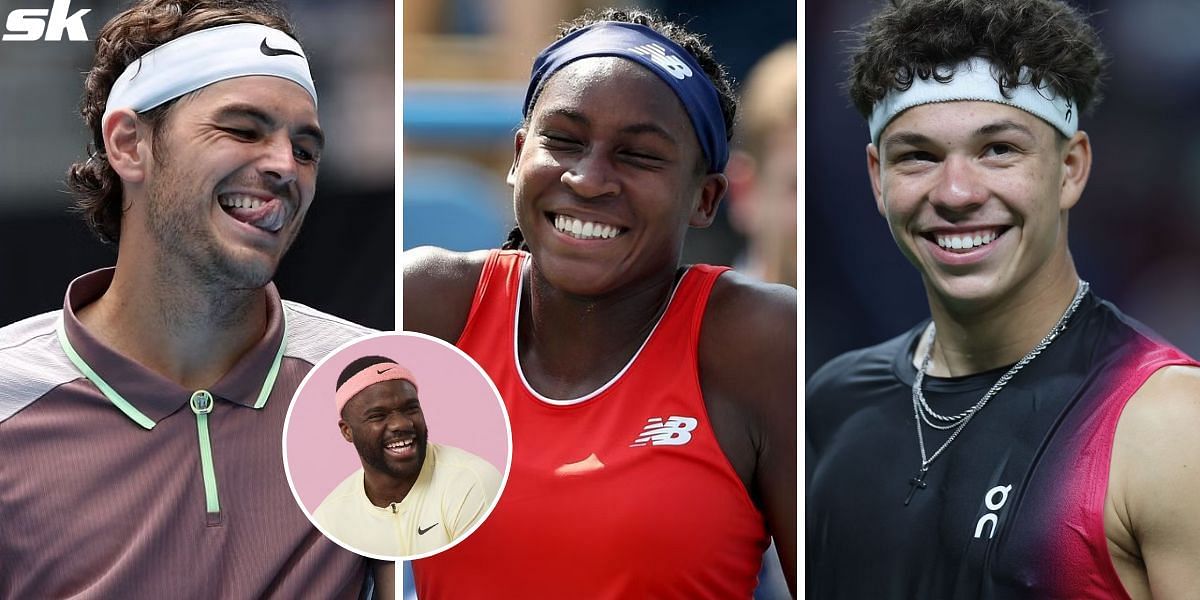 Coco Gauff, Taylor Fritz and Ben Shelton don