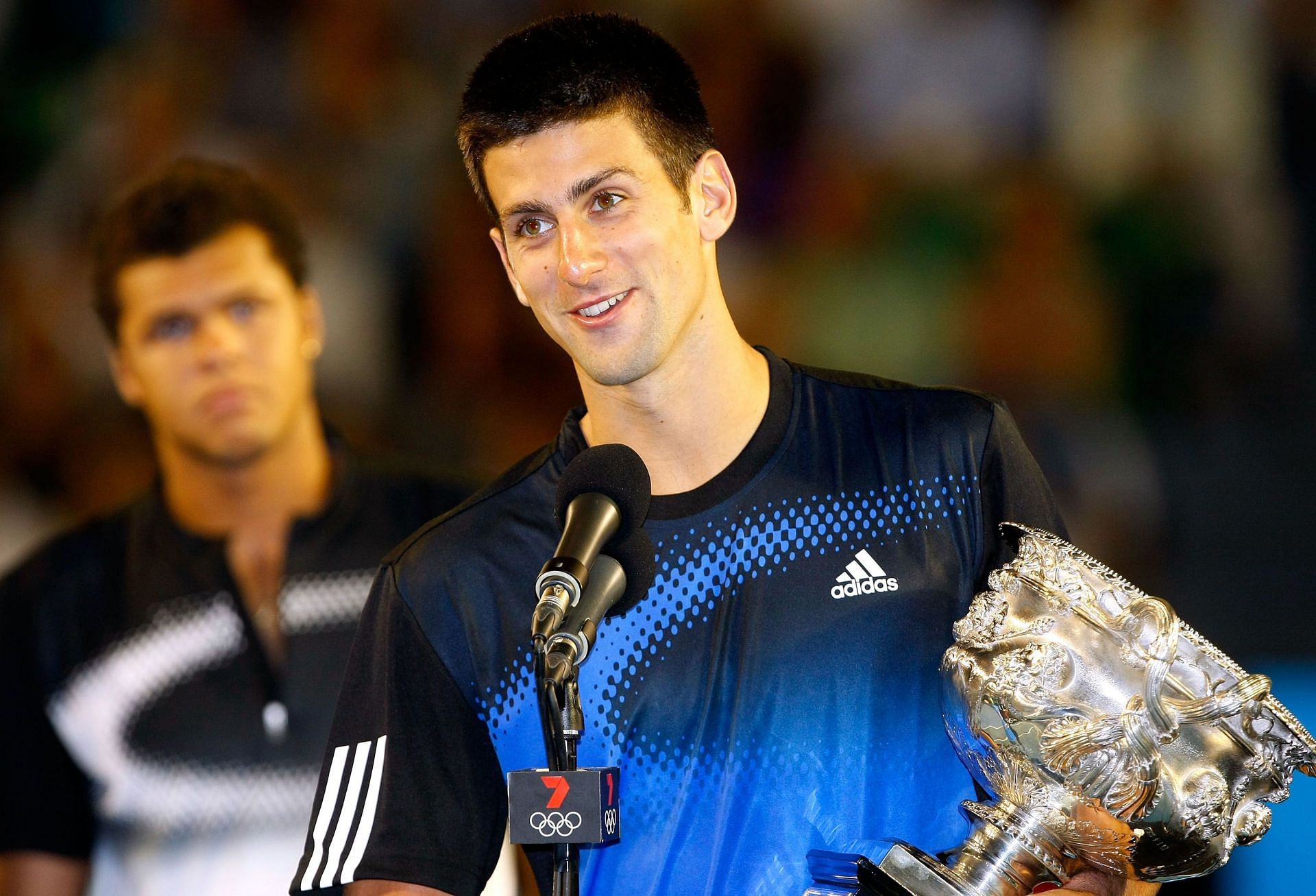 Novak Djokovic won the 2008 Australian Open