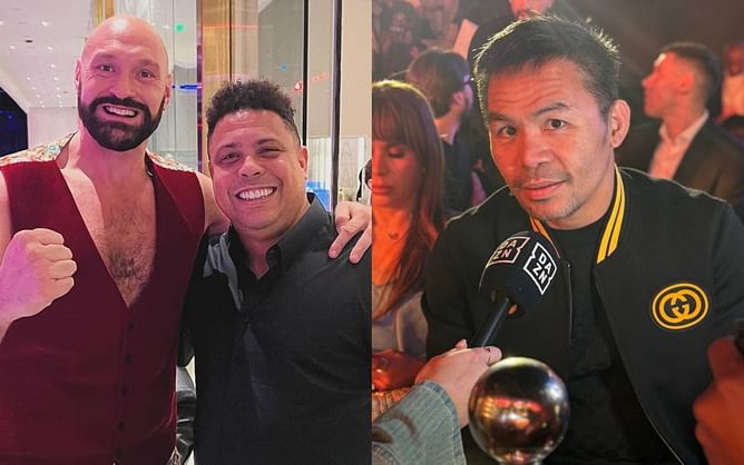 From Ronaldo to Alistair Overeem: Global superstars graced their presence at Anthony Joshua vs. Francis Ngannou ringside
