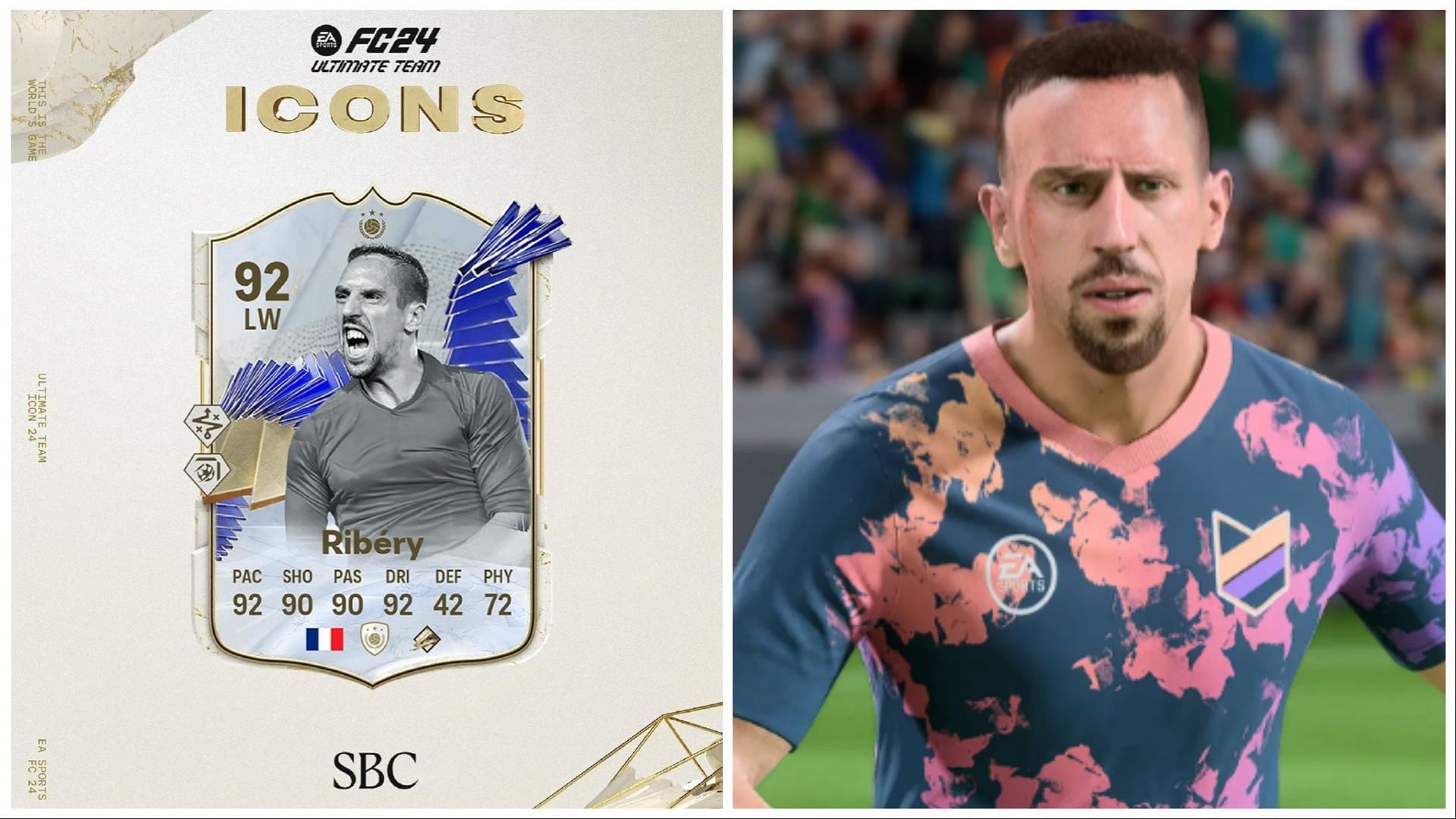 The EA FC 24 Franck Ribery TOTY Icon SBC is now live