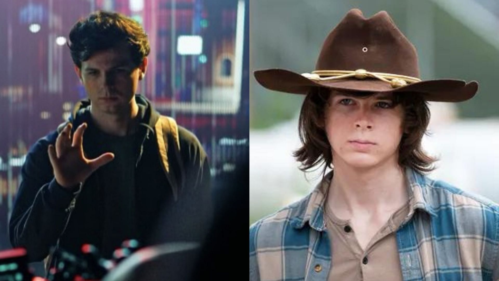 Chandler Riggs, famous for his role in The Walking Dead as Carl Grimes is set to play Peter Parker in The Spider (Image via Netflix/IMDb)