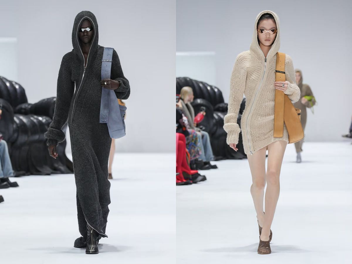 Acne Studios&rsquo; Fall/Winter24 collection (Image via YouTube/@Acne Studios)