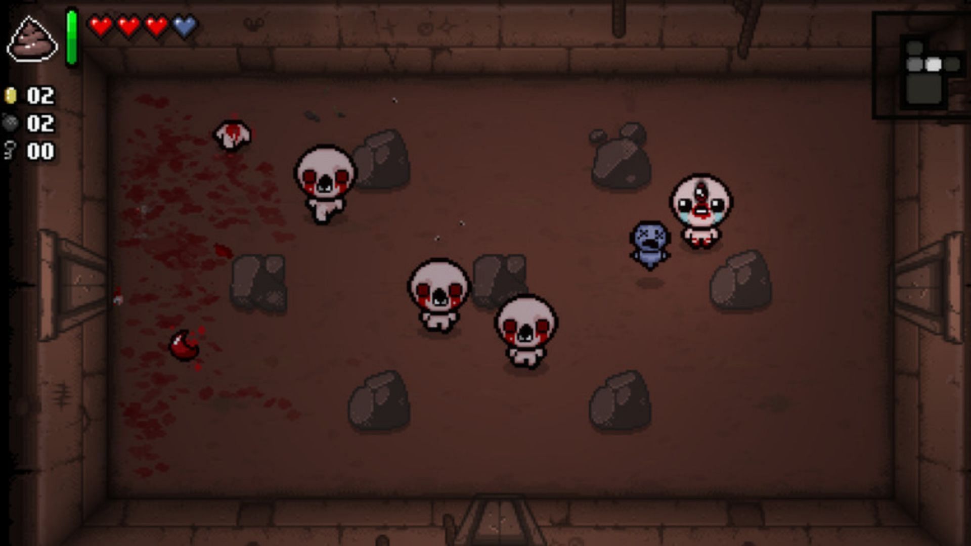 The grim dark world of Binding of Isaac (Image via Nicalis)