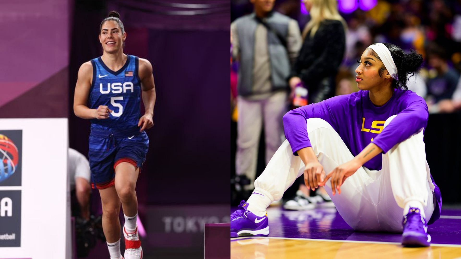 Kelsey Plum extends support for Angel Reese amid trash-talking controversy