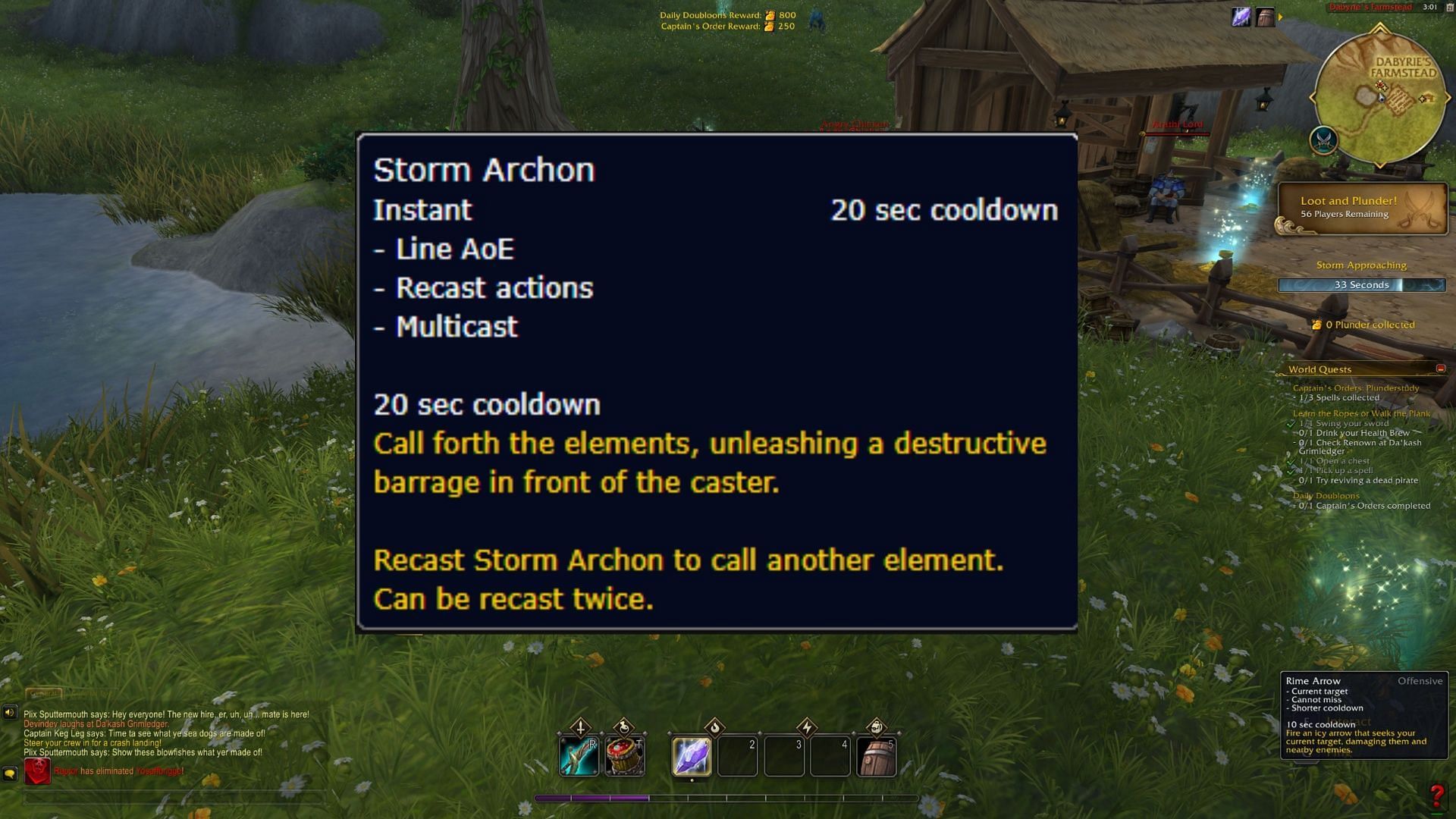 Storm Archon in WoW (Image via Blizzard Entertainment)