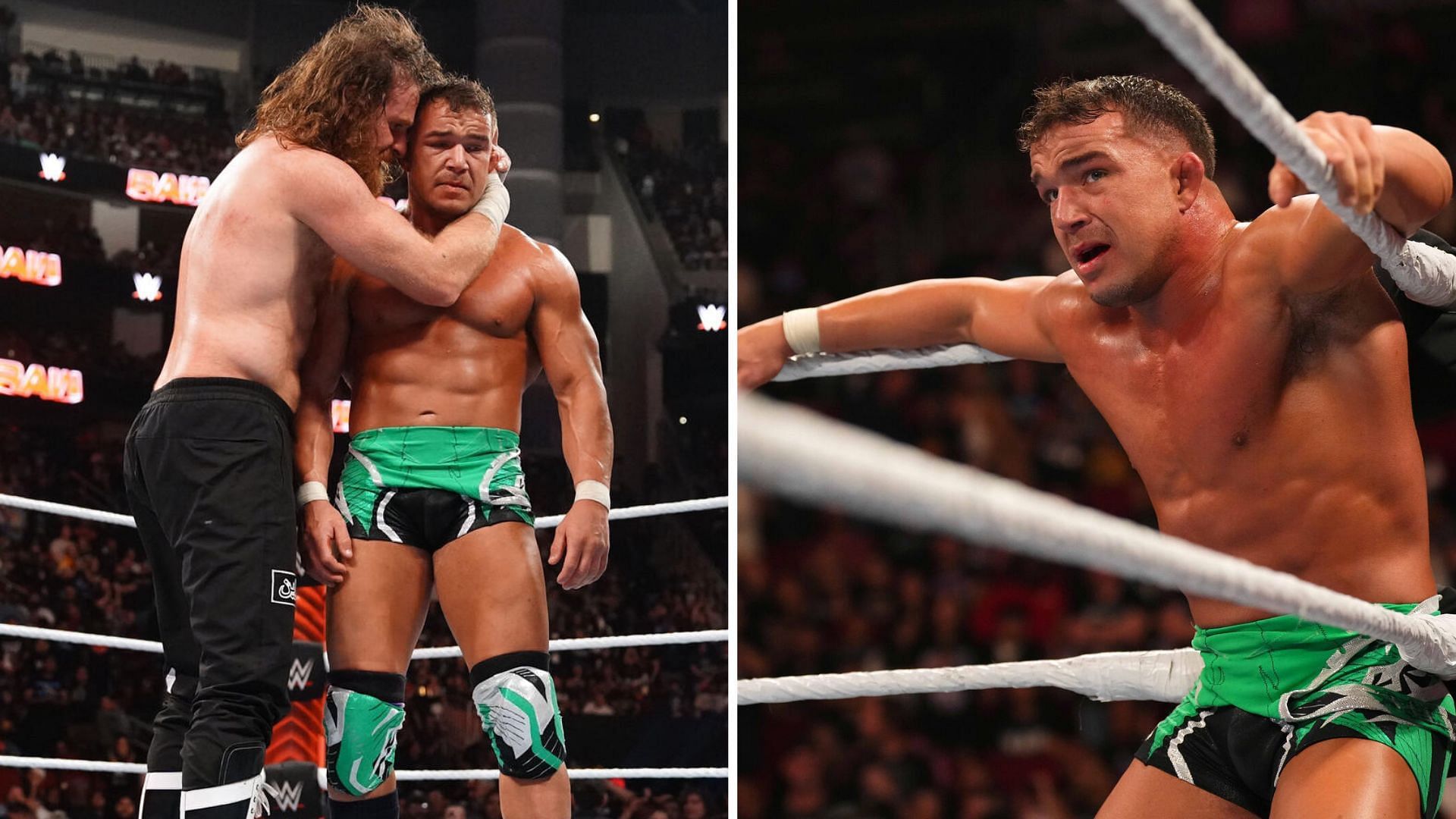 Chad Gable and Sami Zayn participated in a Gauntlet Match on RAW [Image credits: wwe.com]
