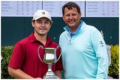 South Carolina golf star breaks elbow as team van crash in Georgia