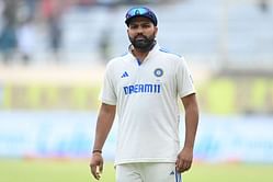 Why is Rohit Sharma not on the field on Day 3 of India vs England 5th Test?