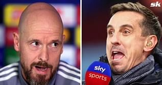 Gary Neville assesses potential canditates to replace Ten Hag at Manchester United, gives his take on the Dutchman's future at the club