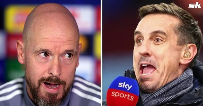 Gary Neville assesses potential canditates to replace Ten Hag at Manchester United, gives his take on the Dutchman's future at the club