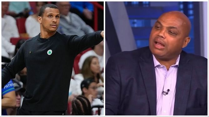 Charles Barkley rebukes Joe Mazzulla for attempting to block Royce O'Neale's shot
