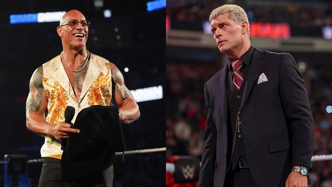 Cody Rhodes scorched The Rock during his promo on RAW