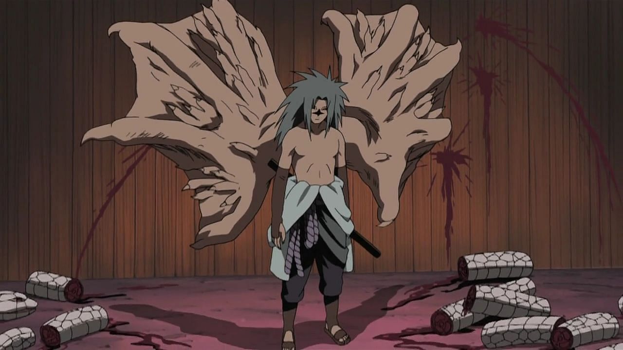 Sasuke&#039;s Cursed Seal of Heaven second level transformation in &#039;Naruto&#039; (Image via Studio Pierrot)