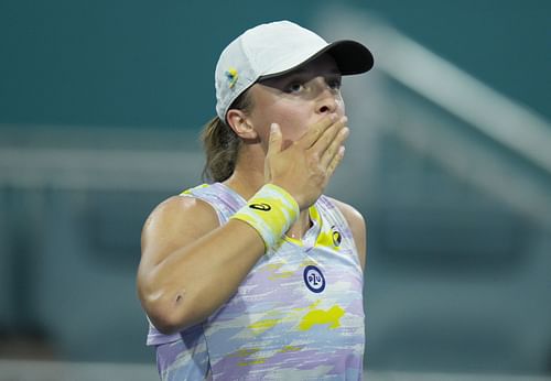 Iga Swiatek is a former Miami Open champion.