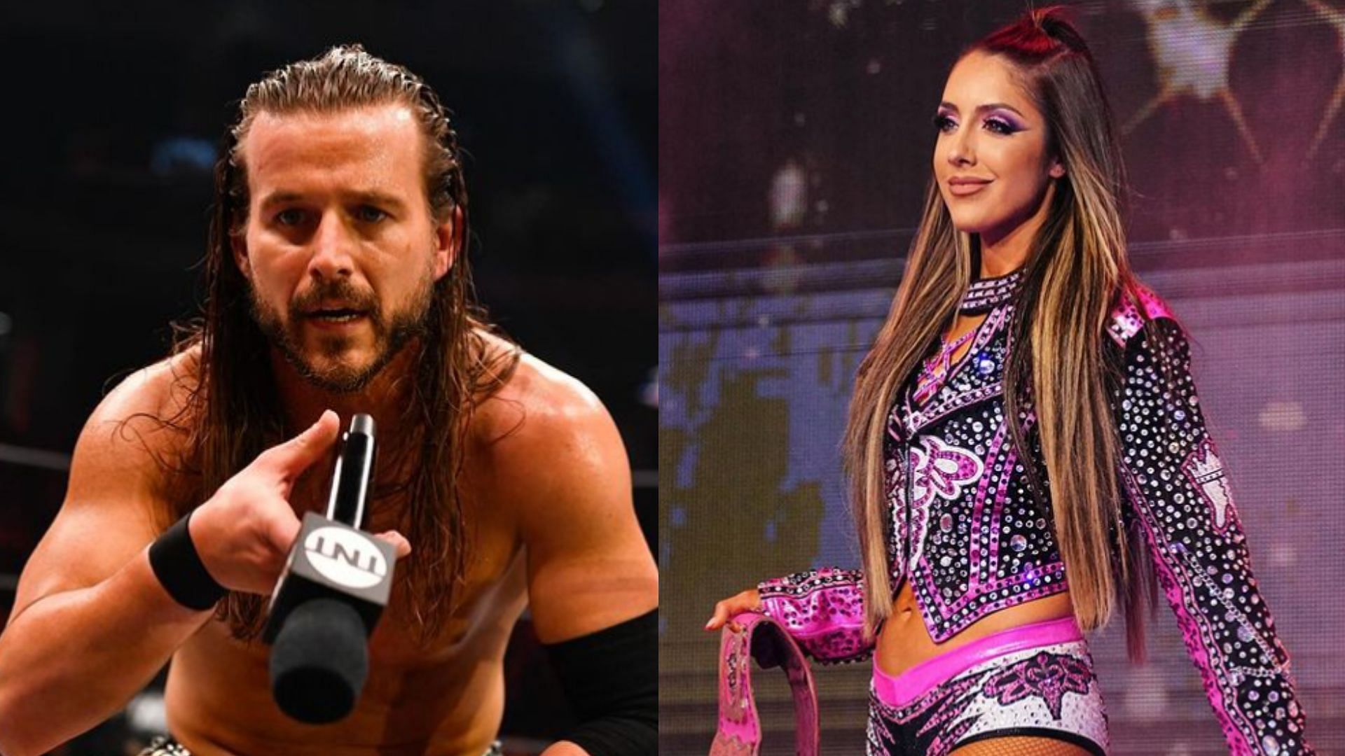 Adam Cole and Britt Baker are top stars in AEW [Image Credits: Adam Cole