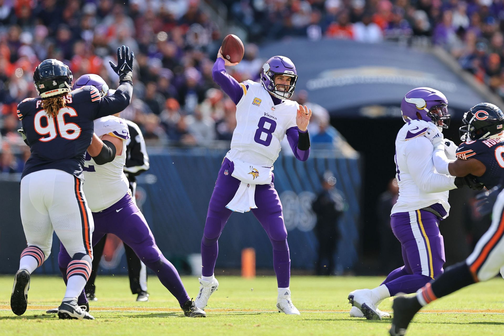 Kirk Cousins Minnesota Vikings vs. Chicago Bears