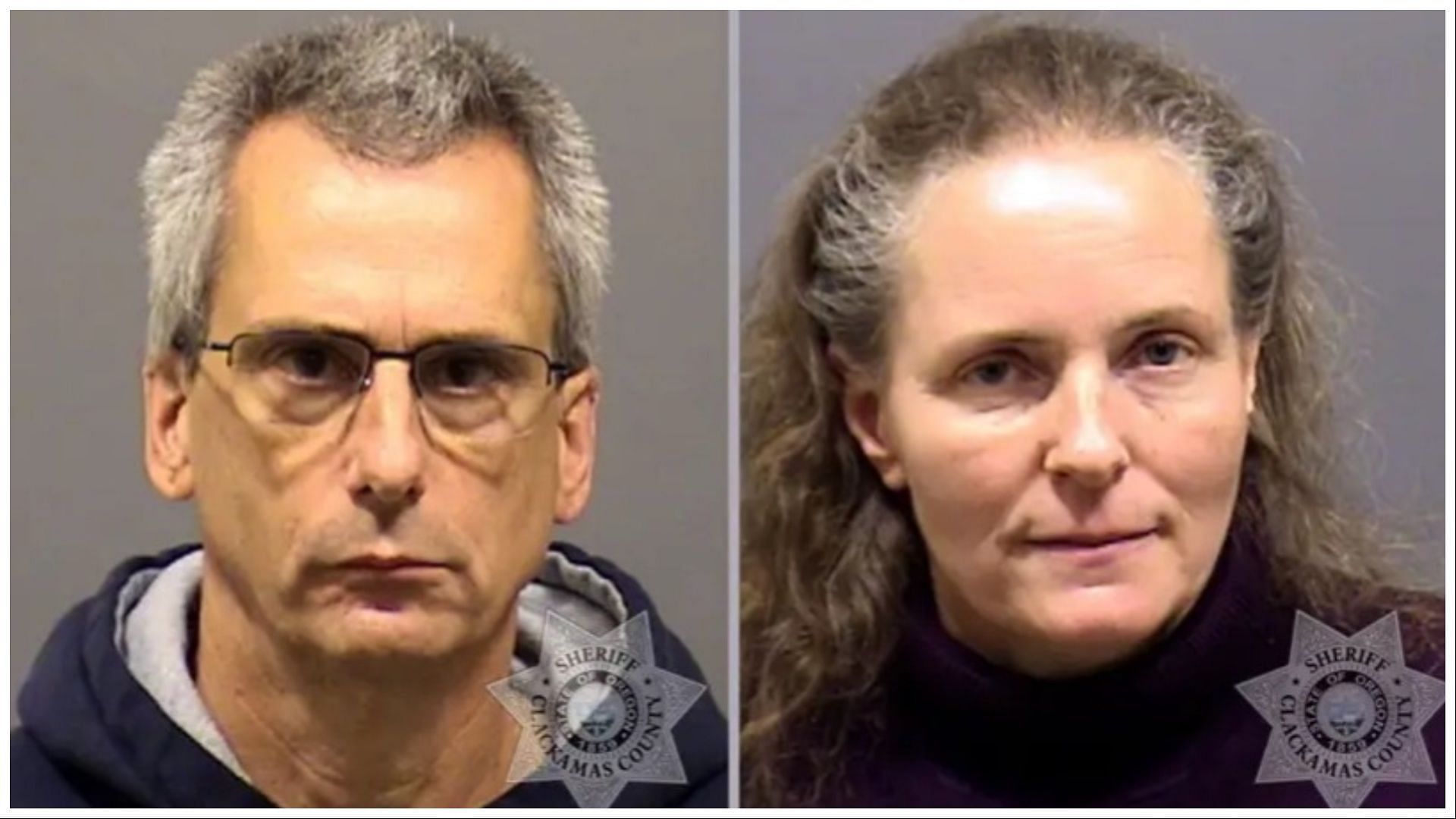 David Alan and Rachel Jean Wakefield have been accused of s*xually abusing a teenager, (Image via Clackamas County Sheriff