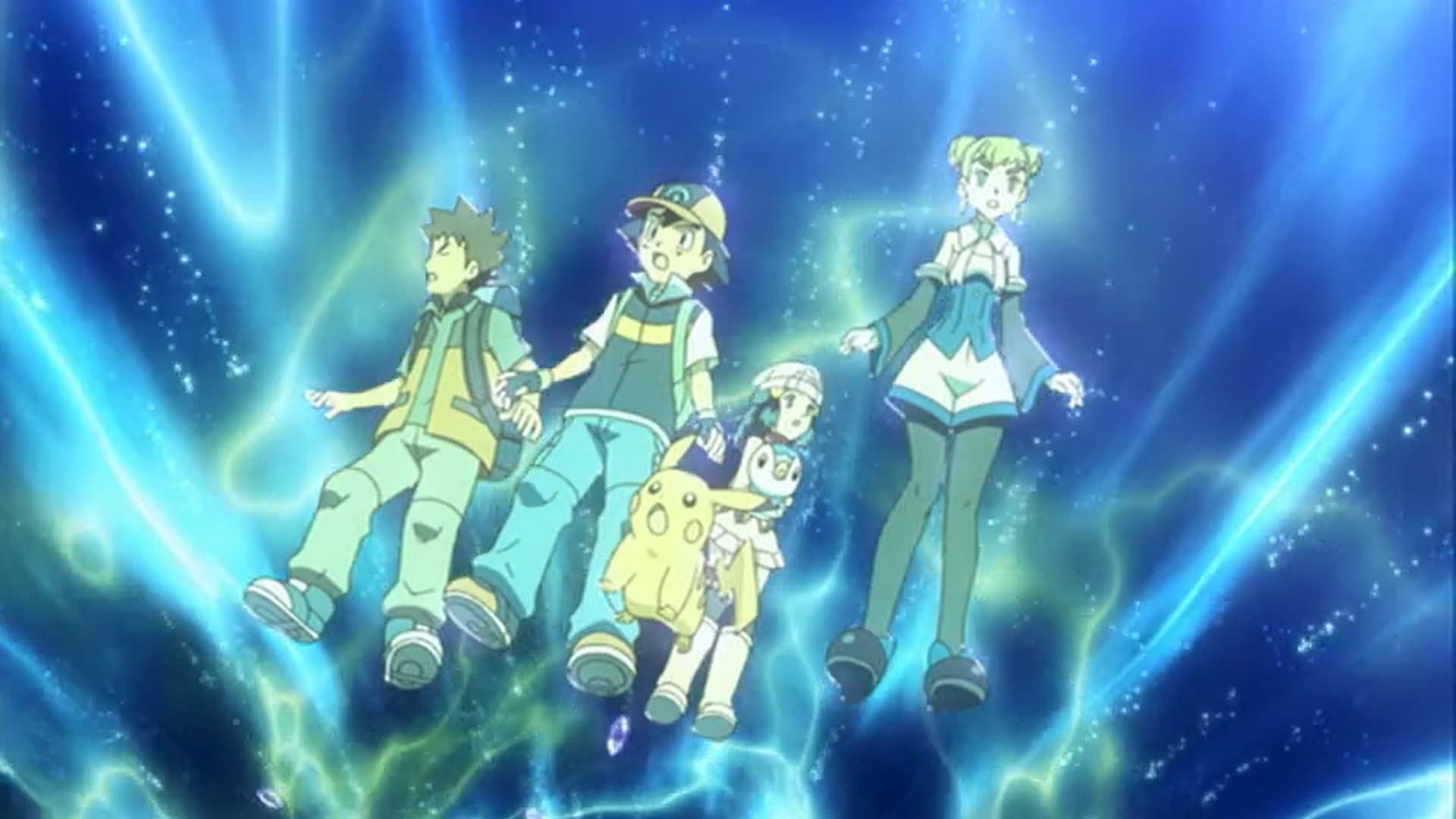 Time travel in the anime (image via The Pokemon Company)