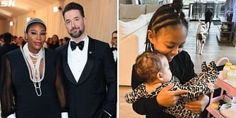 "Name a more iconic duo"- Serena Williams' husband Alexis Ohanian gushes over adorable sight of daughter Olympia taking care of her sister Adira River