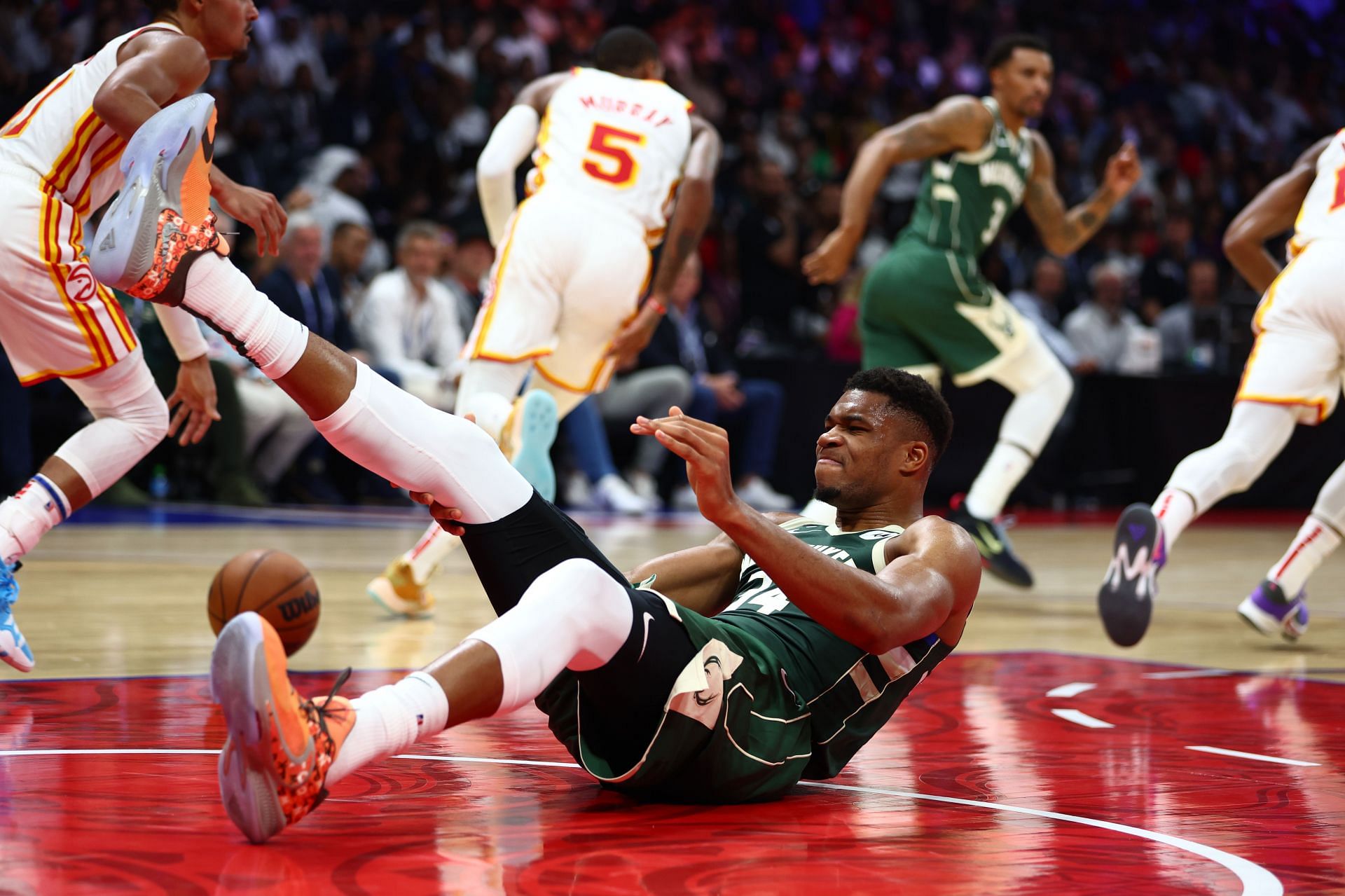 Atlanta Hawks and Milwaukee Bucks - NBA Abu Dhabi Games 2022