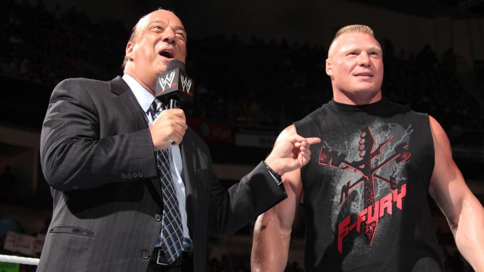 Paul Heyman and Brock Lesnar were a formidable duo