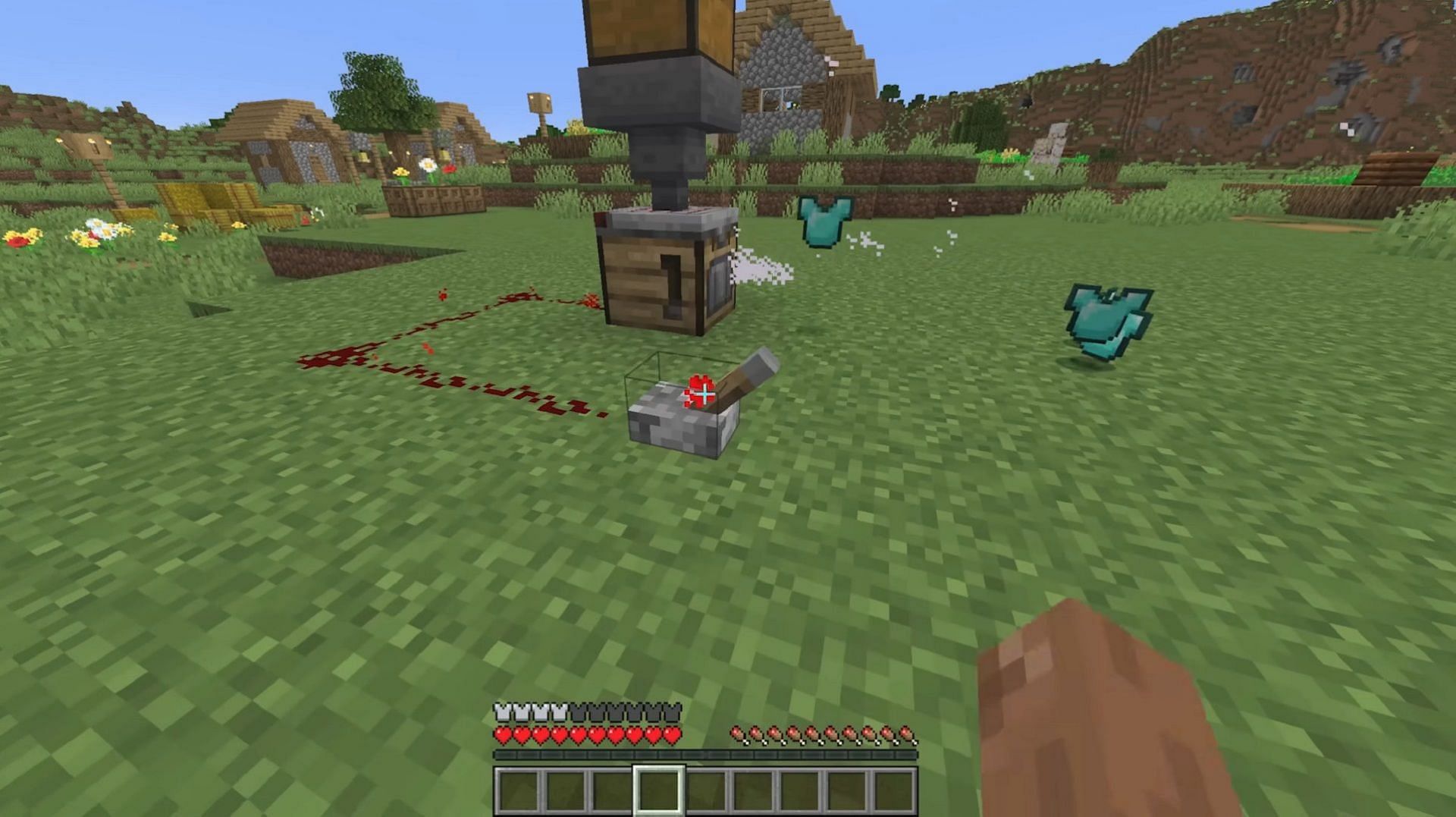 The crafter block introduces an automatic crafting mechanic to Minecraft (Image via Mojang)
