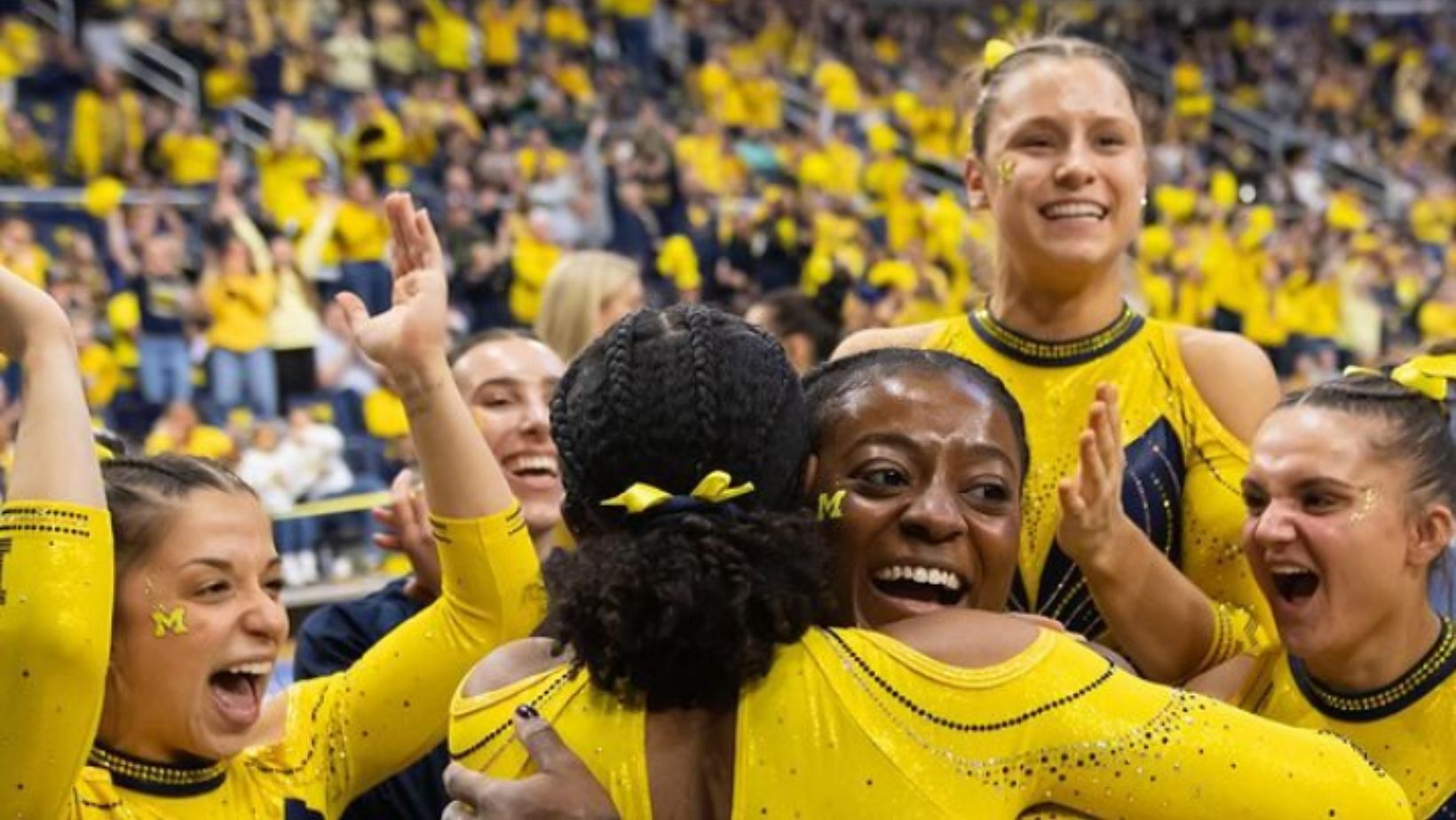 Michigan lost to Denver despite a perfect 10 from Gabby Wilson 