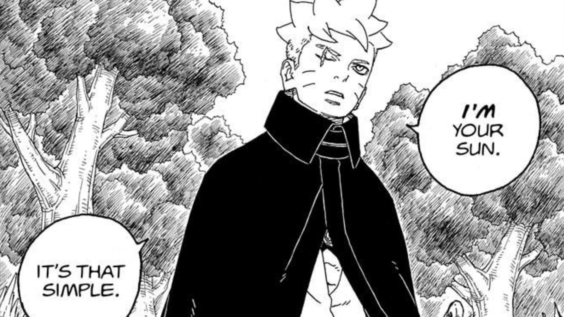 Manga panel from the Boruto series (Image via Shueisha)