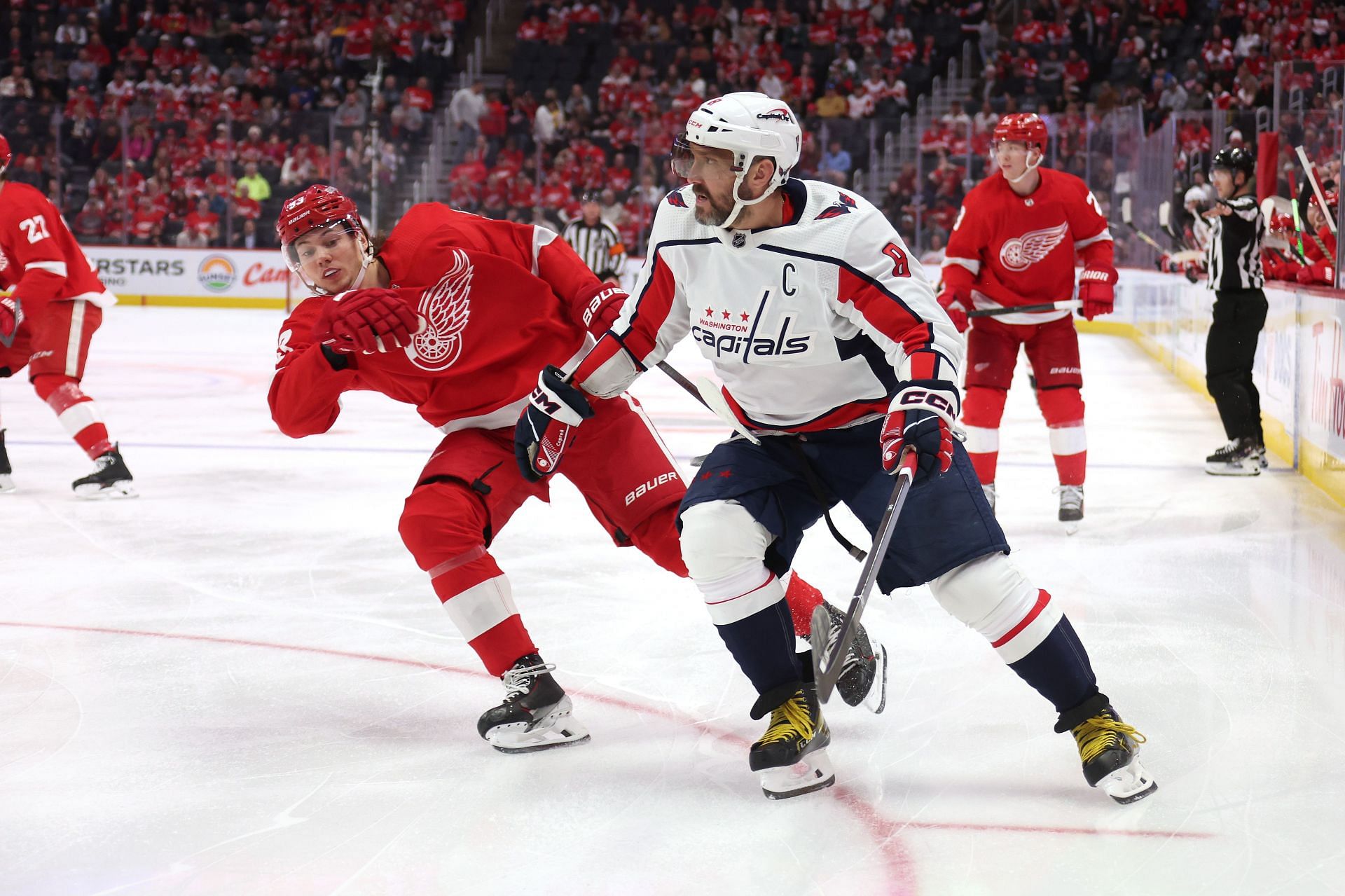 Washington Capitals v Detroit Red Wings