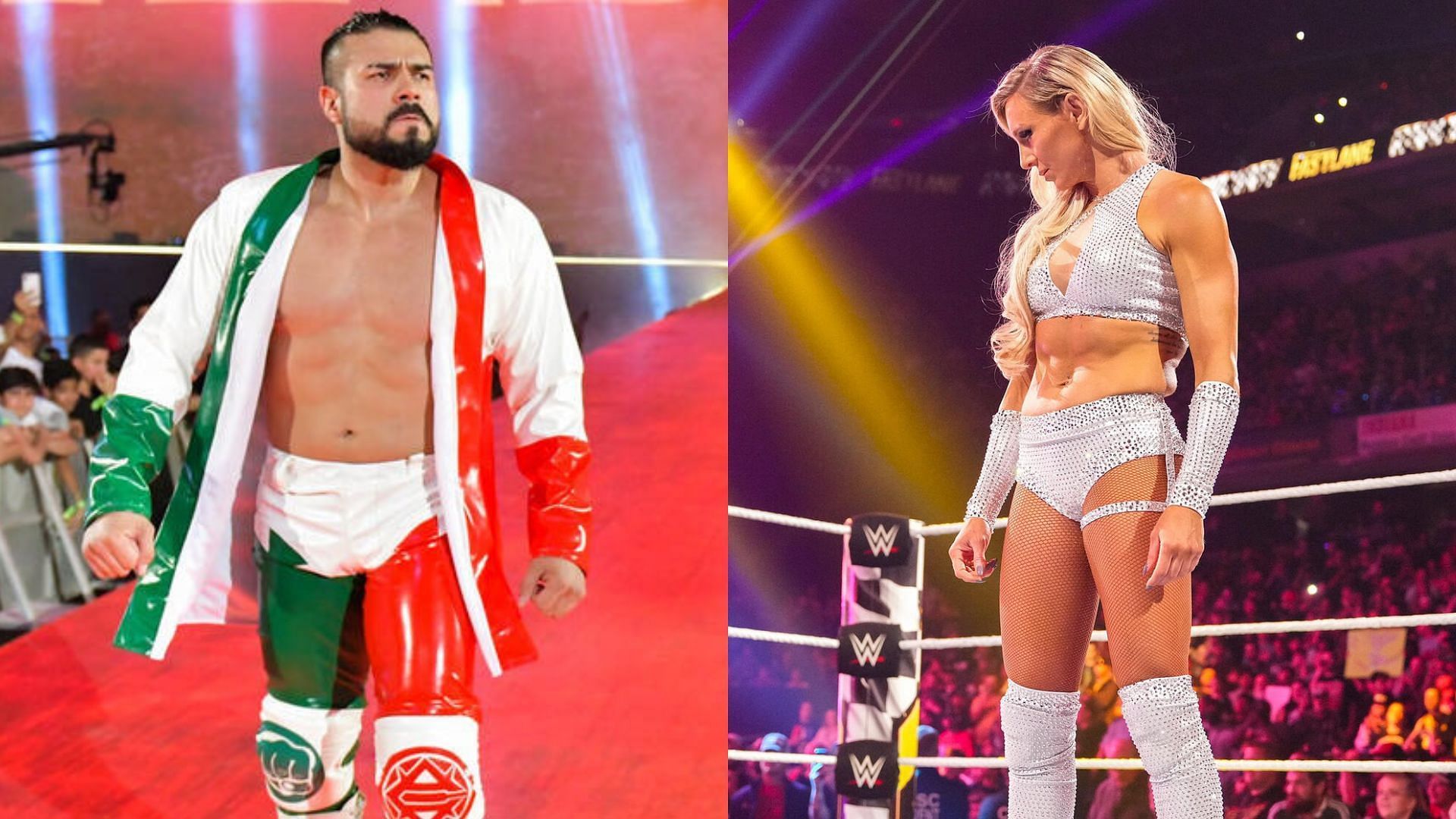 Andrade El Idolo and Charlotte Flair are married in real life