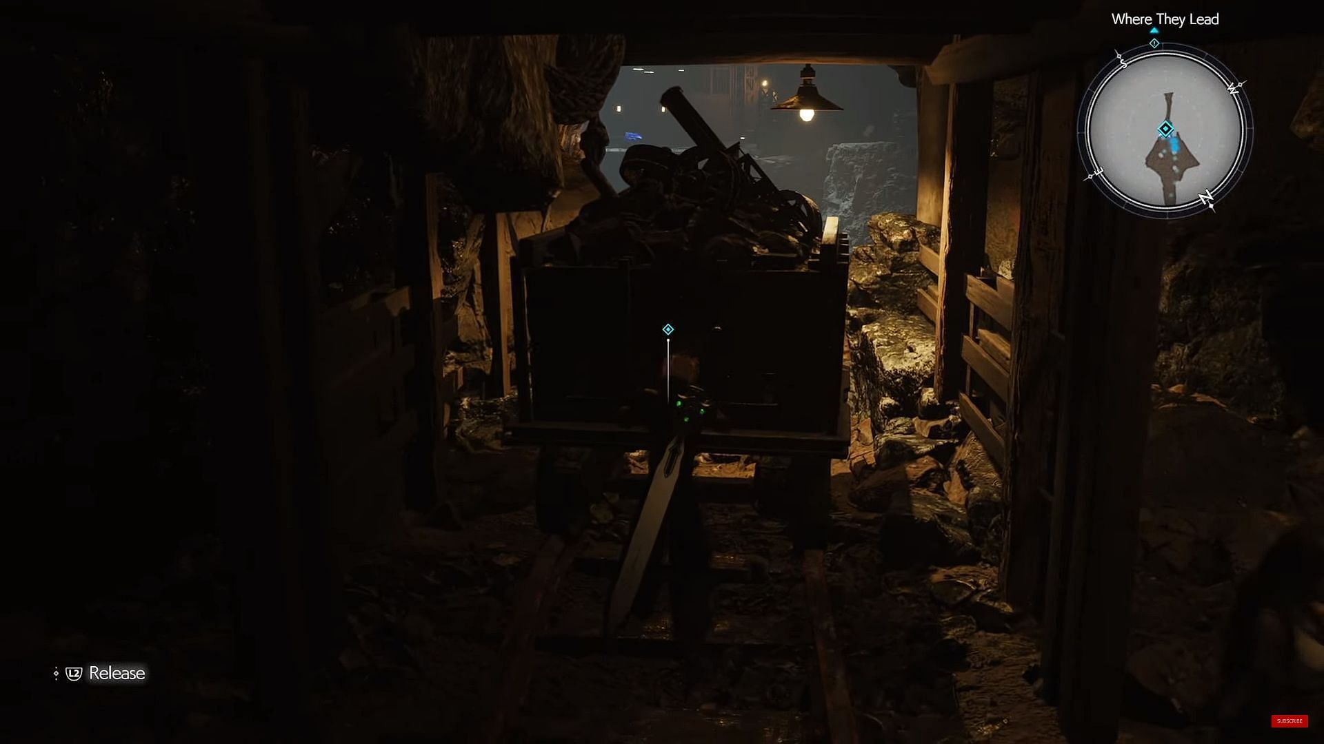 Deeper into Darkness: Broken Elevator (Image via Square Enix/ YouTube- Trophygamers)